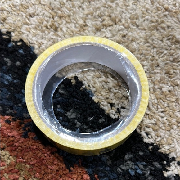 FRAGILE Party Supplies Yellow Fragile Party Streamer NWT Over the Hill Party - Picture 3 of 5